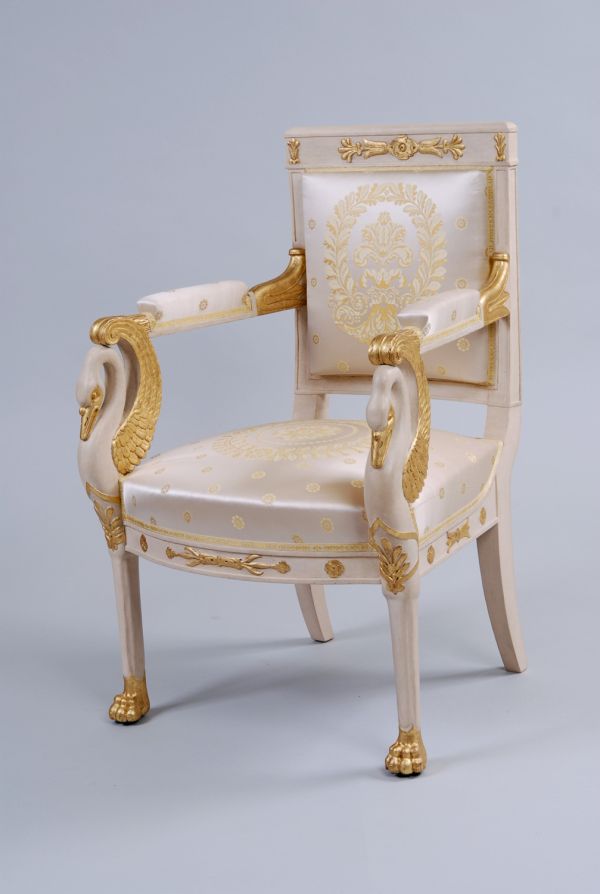 Fauteuil de Lucien Bonaparte ou de Madame Mère à l'hôtel de Brienne